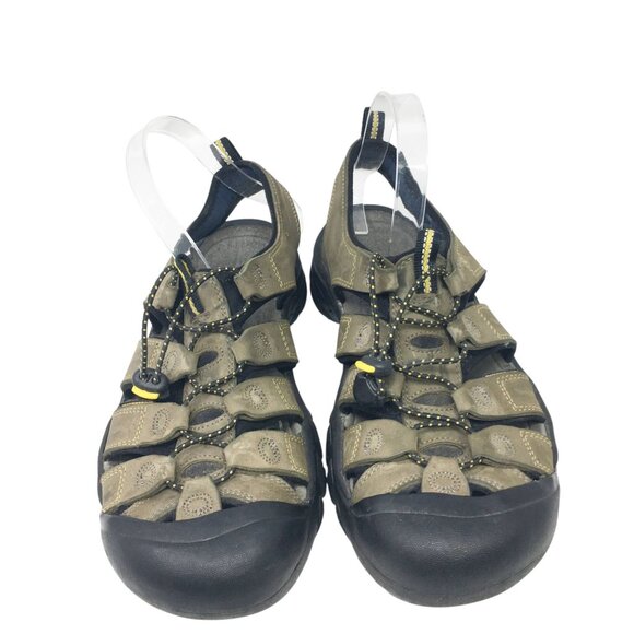 Keen Newport Sandal Men's Size 9 Closed Toe Brown Leather Hiking Waterproof Shoe - Picture 12 of 16